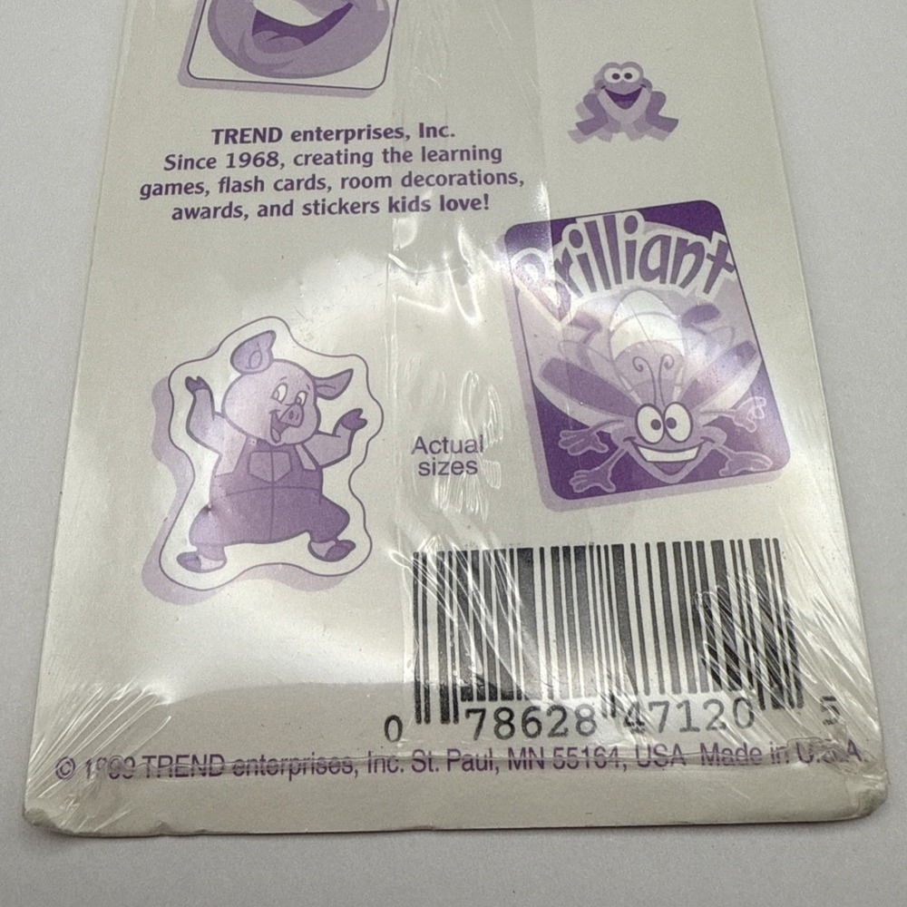 Vintage Applause Motivational Stickers Spanish From 1999 - Picture 7 of 7